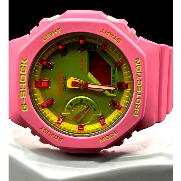 Casio G-Shock GMA-S2100BS-4A Pink Green Analog Digital Women’s Watch main image 8